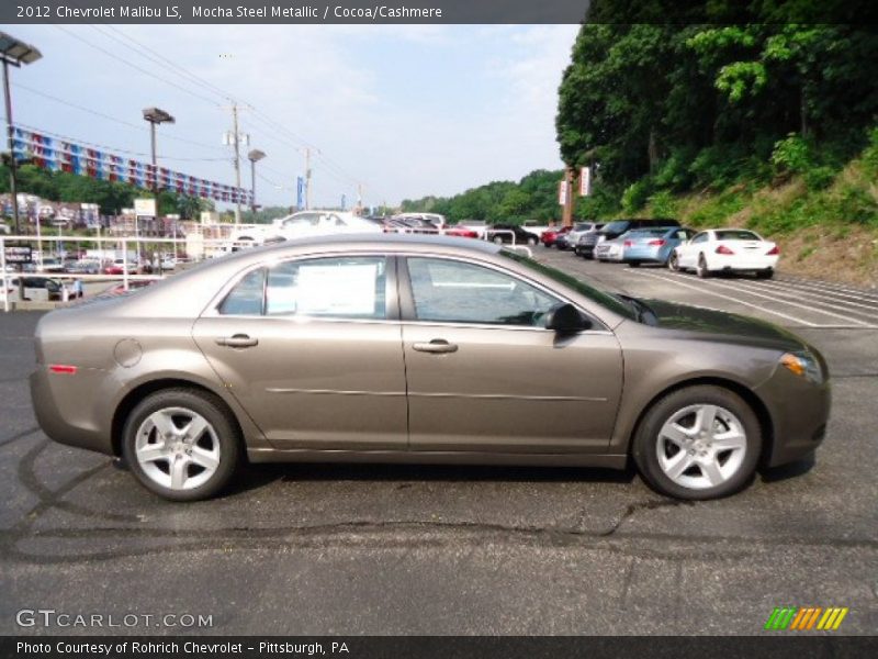 Mocha Steel Metallic / Cocoa/Cashmere 2012 Chevrolet Malibu LS