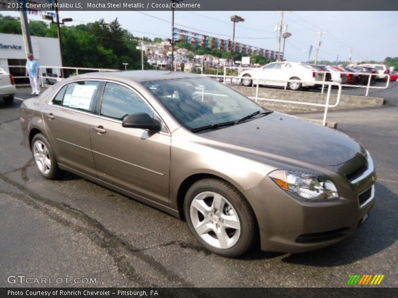 Mocha Steel Metallic / Cocoa/Cashmere 2012 Chevrolet Malibu LS