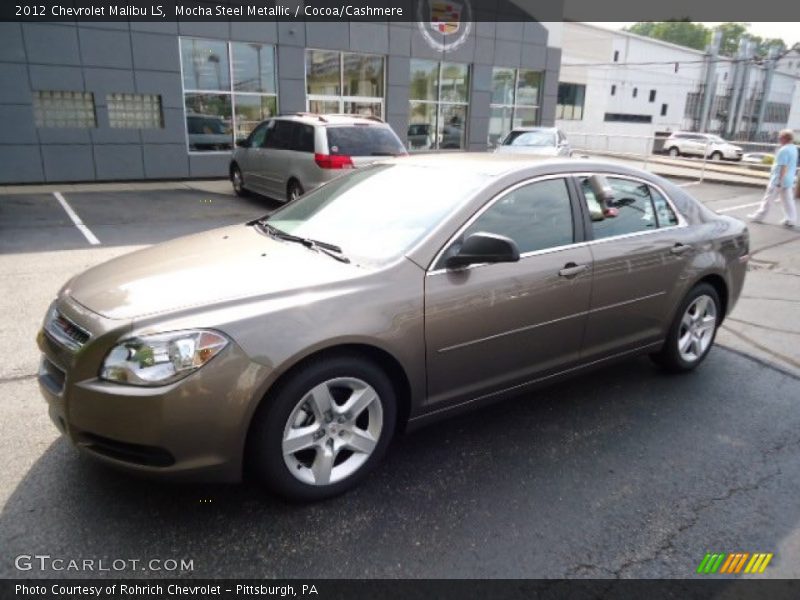 Mocha Steel Metallic / Cocoa/Cashmere 2012 Chevrolet Malibu LS