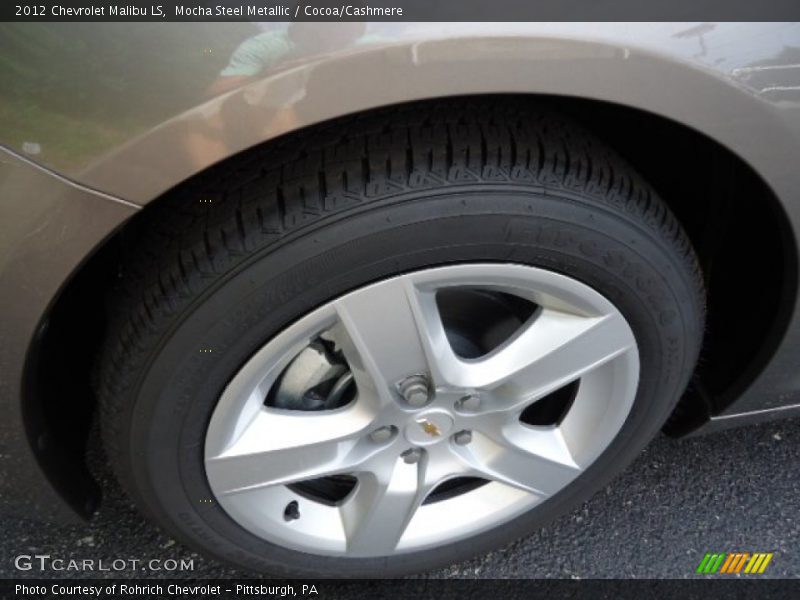 Mocha Steel Metallic / Cocoa/Cashmere 2012 Chevrolet Malibu LS