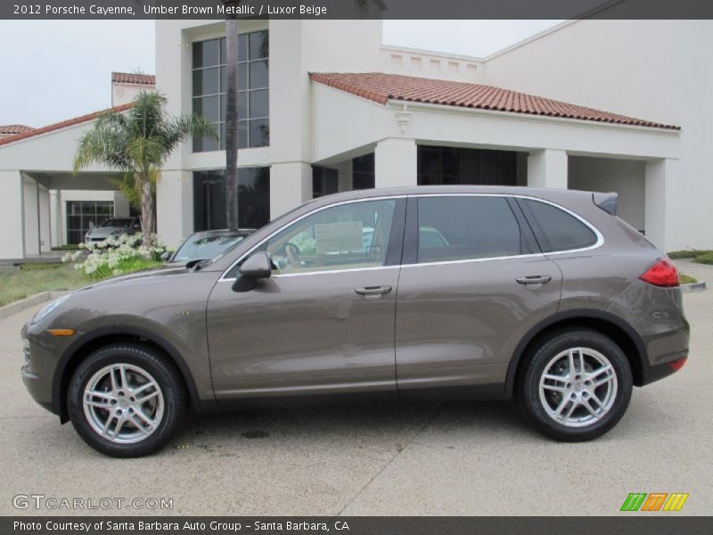  2012 Cayenne  Umber Brown Metallic