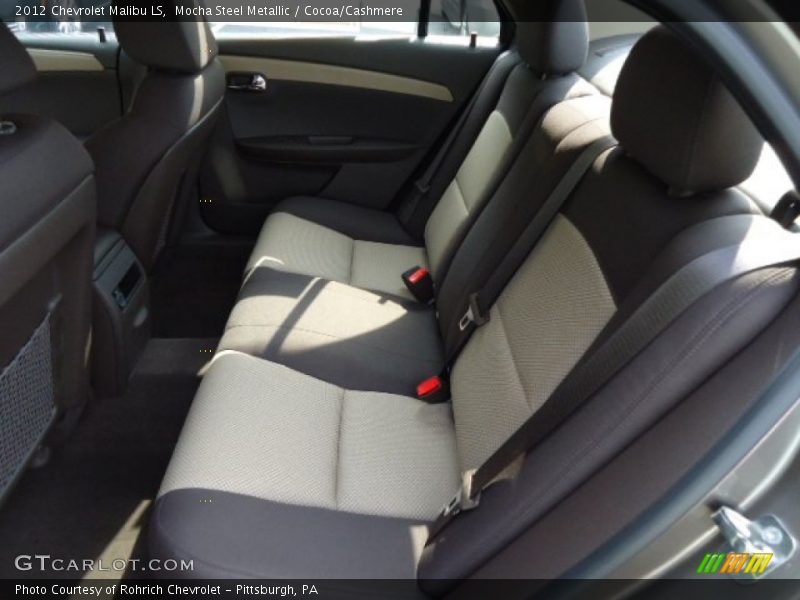 Mocha Steel Metallic / Cocoa/Cashmere 2012 Chevrolet Malibu LS