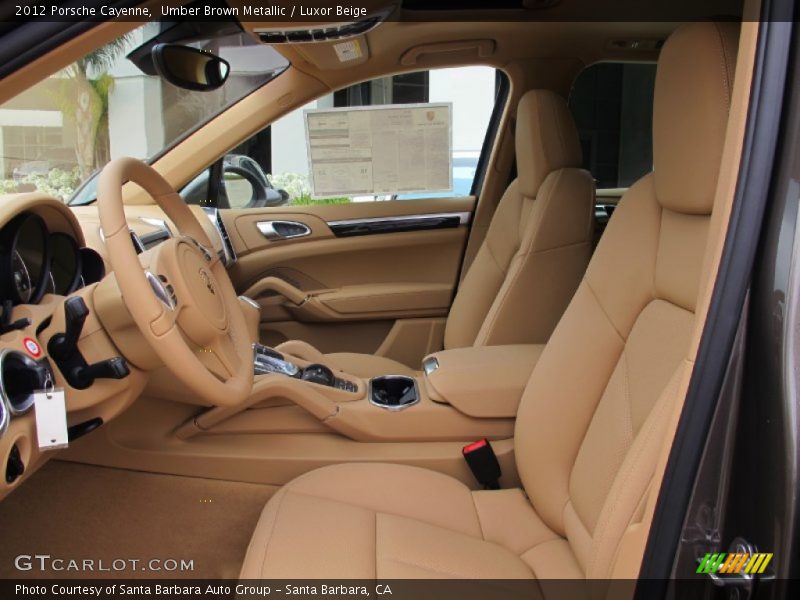 Umber Brown Metallic / Luxor Beige 2012 Porsche Cayenne