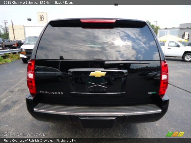 Black / Ebony 2012 Chevrolet Suburban LTZ 4x4