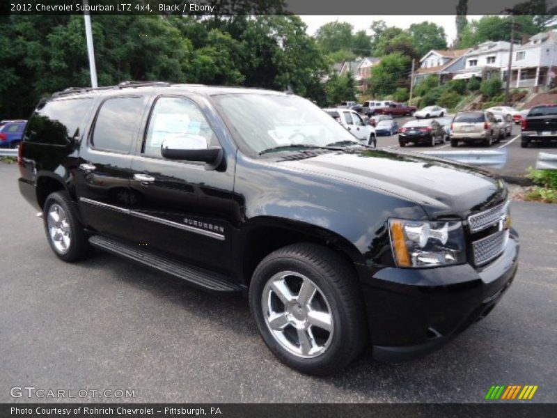 Black / Ebony 2012 Chevrolet Suburban LTZ 4x4