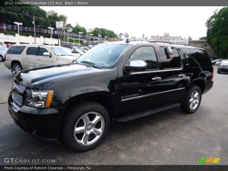 Black / Ebony 2012 Chevrolet Suburban LTZ 4x4