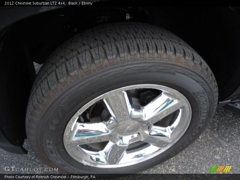 Black / Ebony 2012 Chevrolet Suburban LTZ 4x4