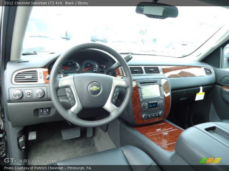 Black / Ebony 2012 Chevrolet Suburban LTZ 4x4