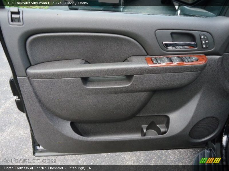 Black / Ebony 2012 Chevrolet Suburban LTZ 4x4