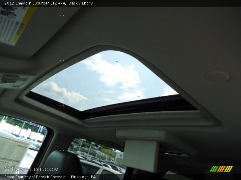 Black / Ebony 2012 Chevrolet Suburban LTZ 4x4