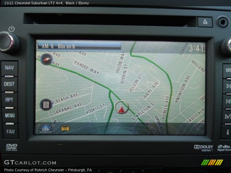 Black / Ebony 2012 Chevrolet Suburban LTZ 4x4