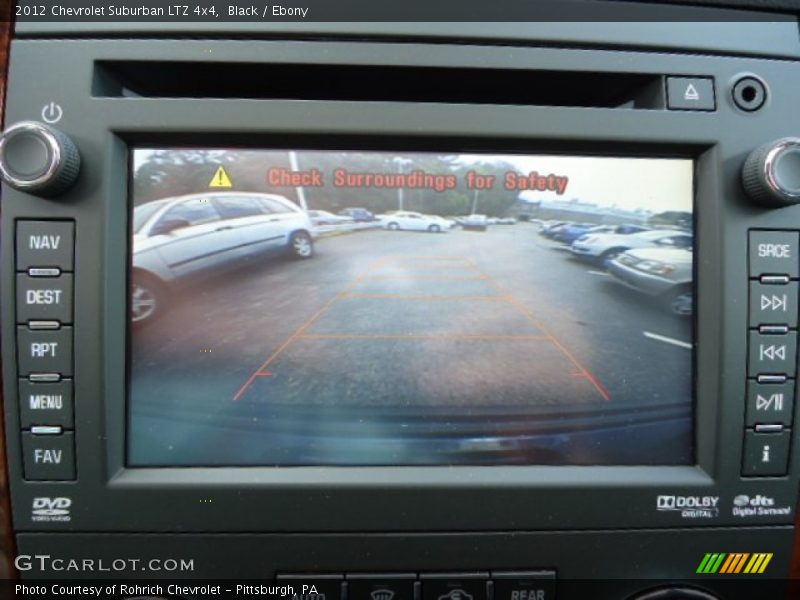 Black / Ebony 2012 Chevrolet Suburban LTZ 4x4