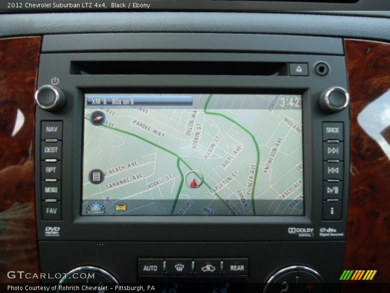 Black / Ebony 2012 Chevrolet Suburban LTZ 4x4