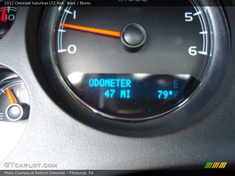 Black / Ebony 2012 Chevrolet Suburban LTZ 4x4