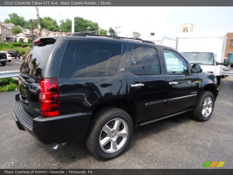 Black Granite Metallic / Ebony 2012 Chevrolet Tahoe LTZ 4x4