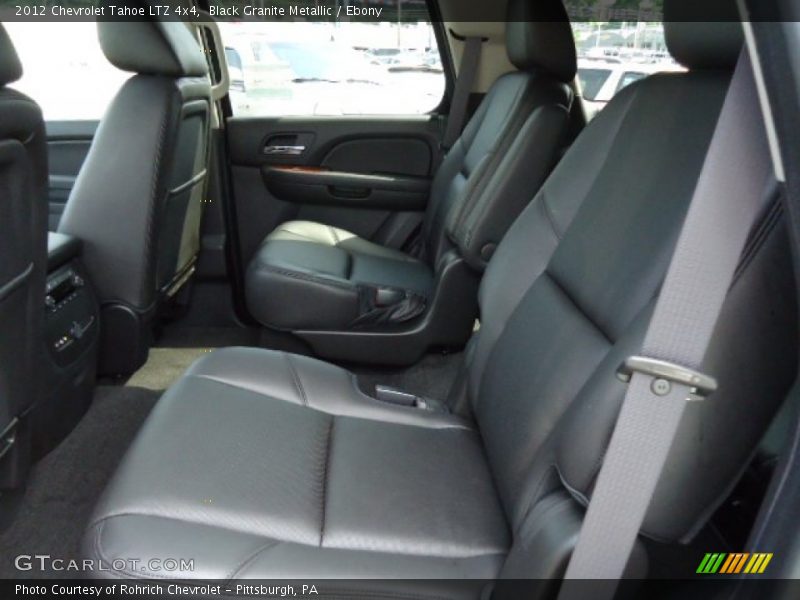 Black Granite Metallic / Ebony 2012 Chevrolet Tahoe LTZ 4x4