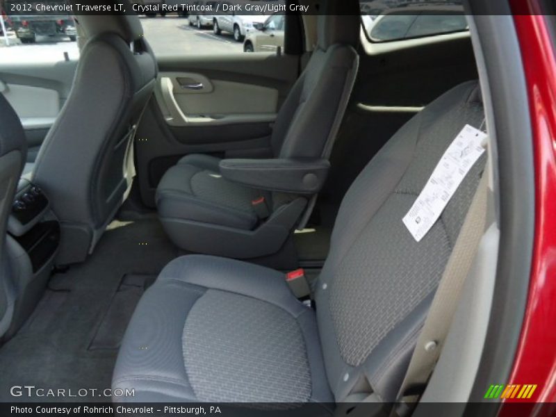 Crystal Red Tintcoat / Dark Gray/Light Gray 2012 Chevrolet Traverse LT