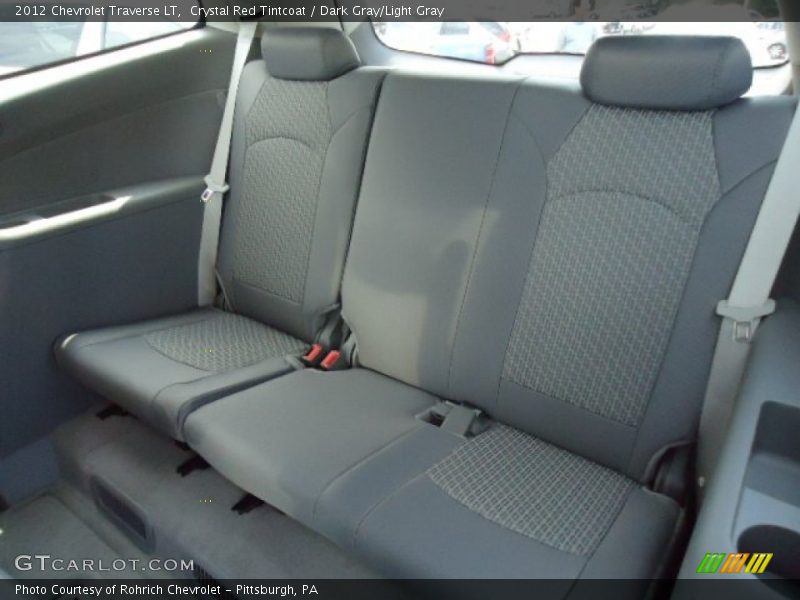 Crystal Red Tintcoat / Dark Gray/Light Gray 2012 Chevrolet Traverse LT
