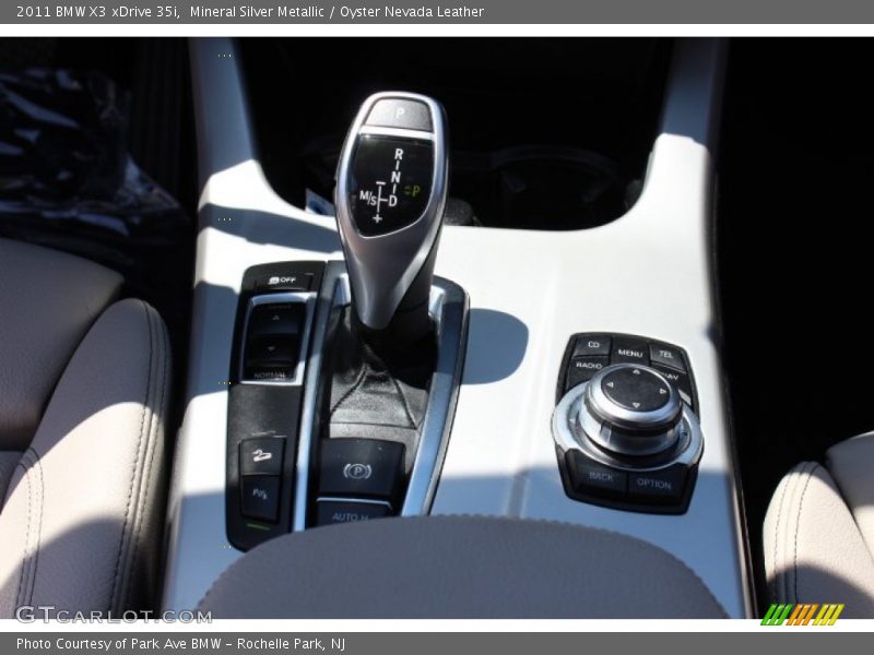 Mineral Silver Metallic / Oyster Nevada Leather 2011 BMW X3 xDrive 35i