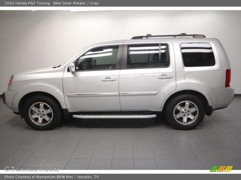 Billet Silver Metallic / Gray 2009 Honda Pilot Touring