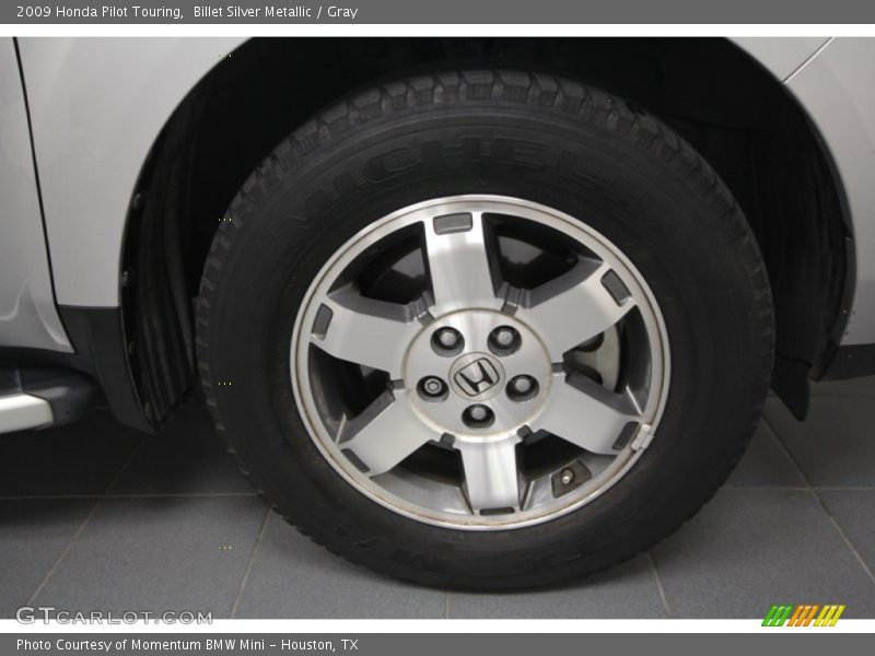 Billet Silver Metallic / Gray 2009 Honda Pilot Touring