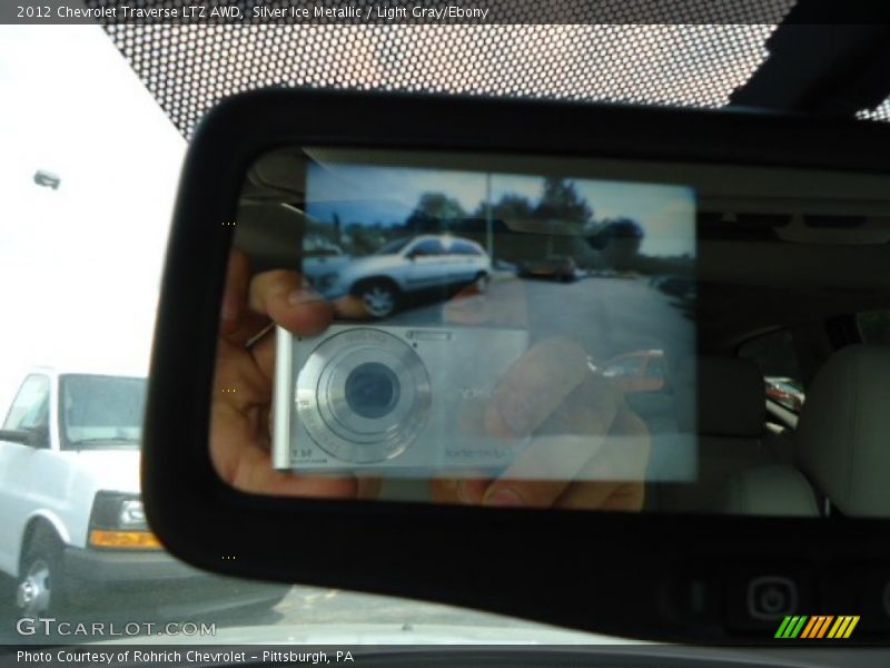 Silver Ice Metallic / Light Gray/Ebony 2012 Chevrolet Traverse LTZ AWD