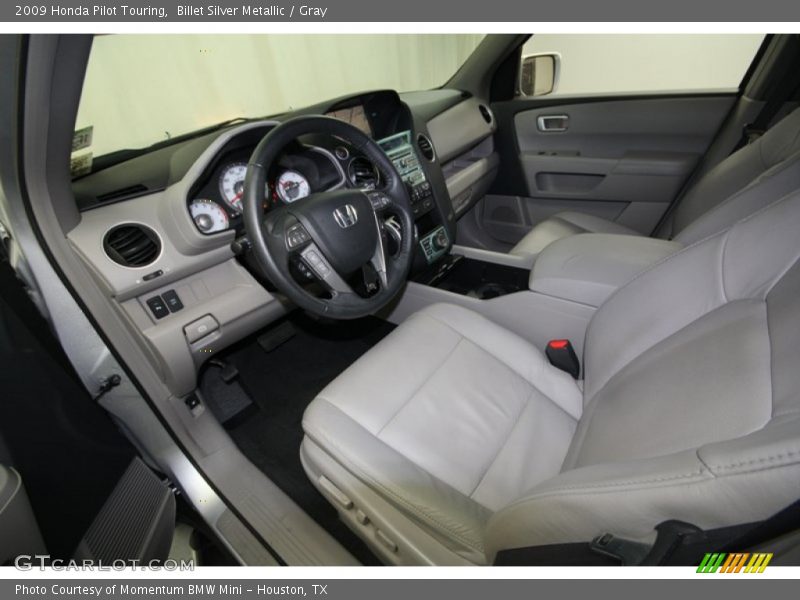 Billet Silver Metallic / Gray 2009 Honda Pilot Touring