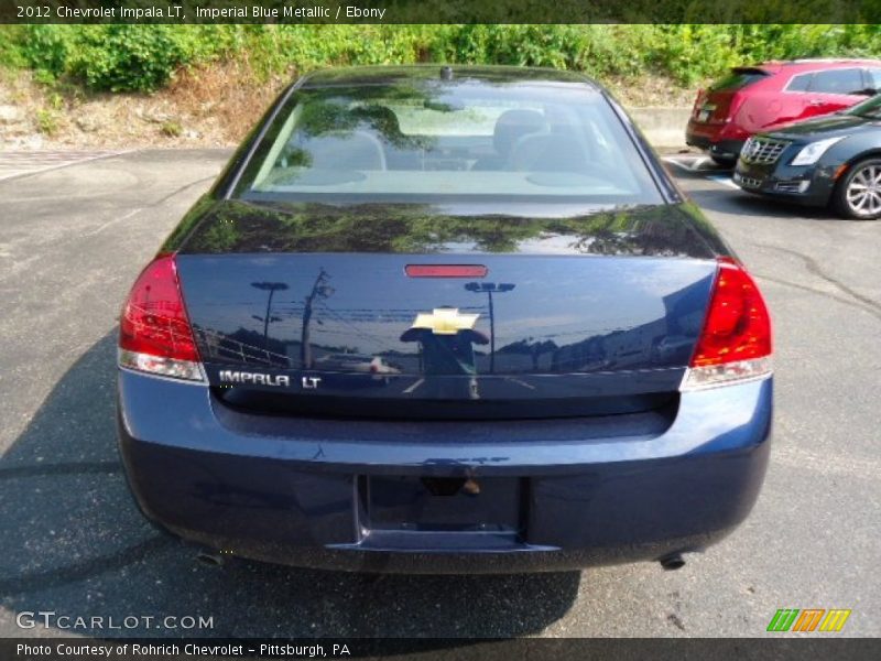 Imperial Blue Metallic / Ebony 2012 Chevrolet Impala LT