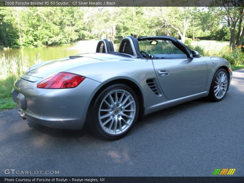 GT Silver Metallic / Black 2008 Porsche Boxster RS 60 Spyder