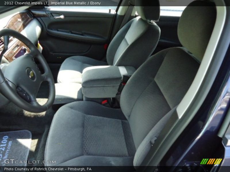 Imperial Blue Metallic / Ebony 2012 Chevrolet Impala LT