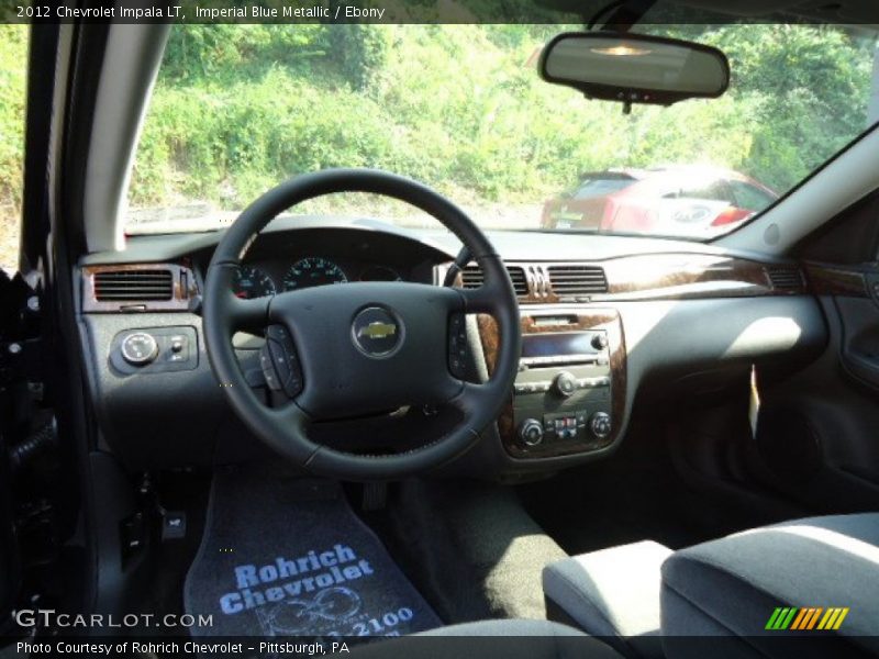Imperial Blue Metallic / Ebony 2012 Chevrolet Impala LT
