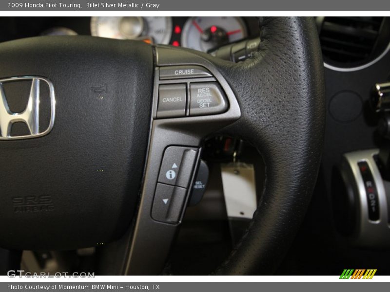Billet Silver Metallic / Gray 2009 Honda Pilot Touring