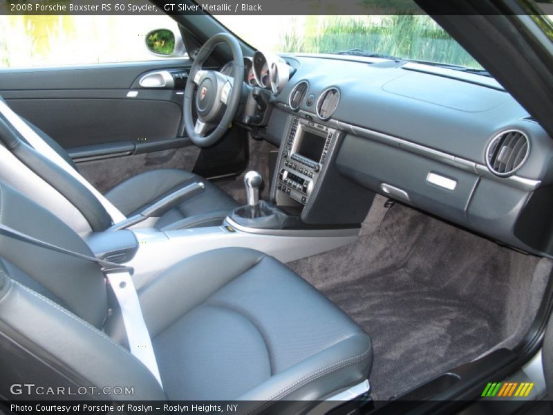 GT Silver Metallic / Black 2008 Porsche Boxster RS 60 Spyder