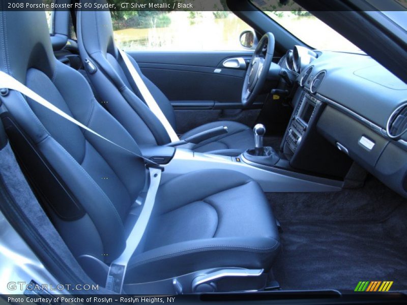 GT Silver Metallic / Black 2008 Porsche Boxster RS 60 Spyder