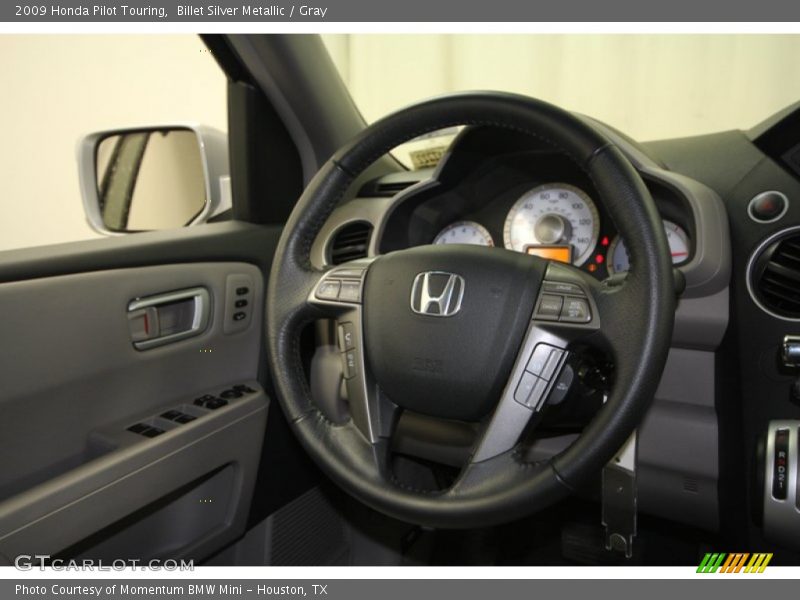 Billet Silver Metallic / Gray 2009 Honda Pilot Touring