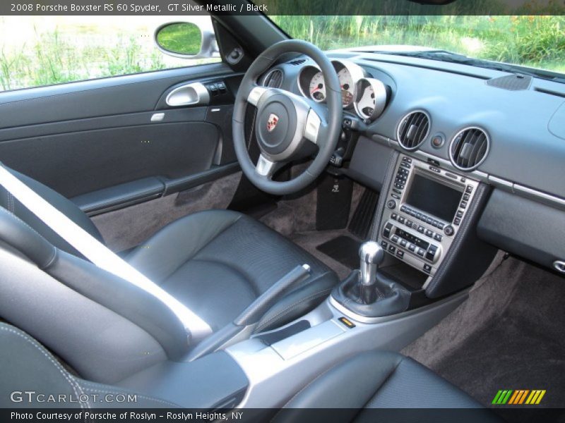 GT Silver Metallic / Black 2008 Porsche Boxster RS 60 Spyder