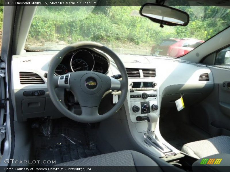 Silver Ice Metallic / Titanium 2012 Chevrolet Malibu LS