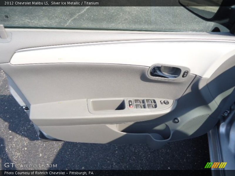 Silver Ice Metallic / Titanium 2012 Chevrolet Malibu LS