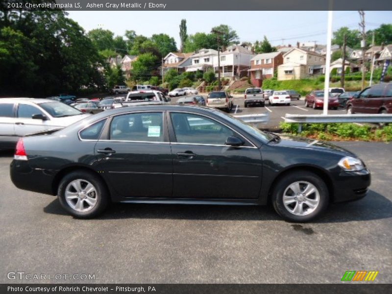 Ashen Gray Metallic / Ebony 2012 Chevrolet Impala LS