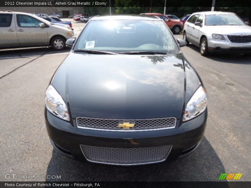 Ashen Gray Metallic / Ebony 2012 Chevrolet Impala LS