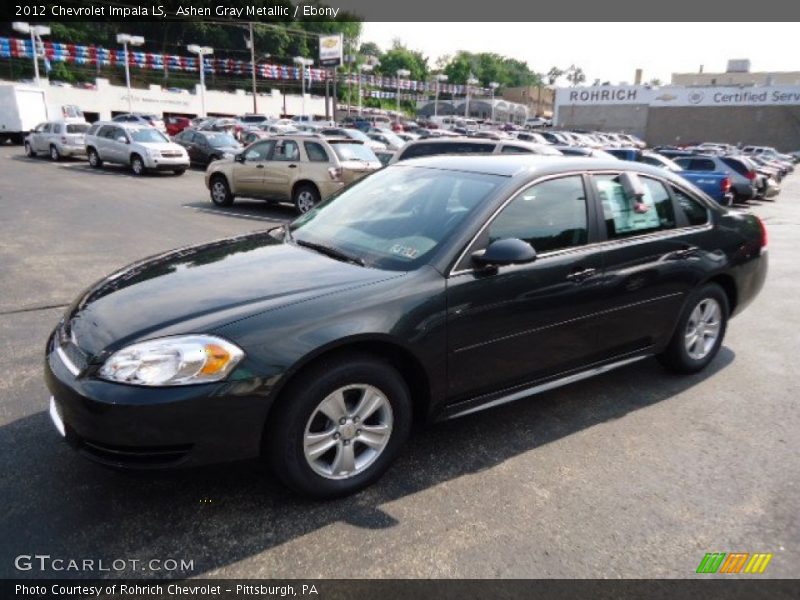 Ashen Gray Metallic / Ebony 2012 Chevrolet Impala LS