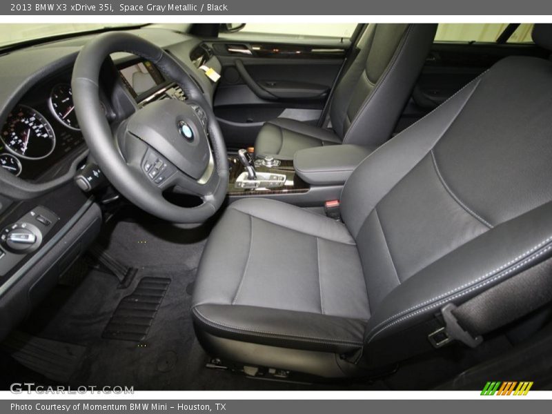 Space Gray Metallic / Black 2013 BMW X3 xDrive 35i