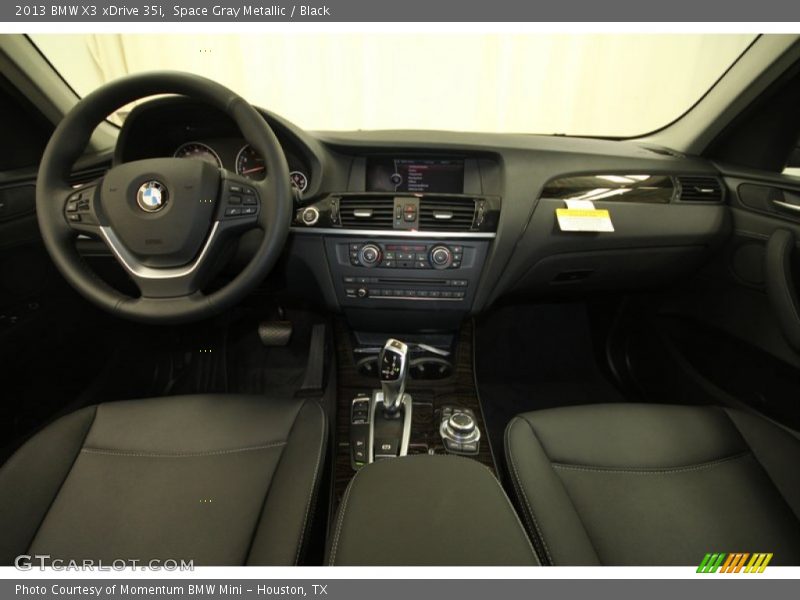 Space Gray Metallic / Black 2013 BMW X3 xDrive 35i
