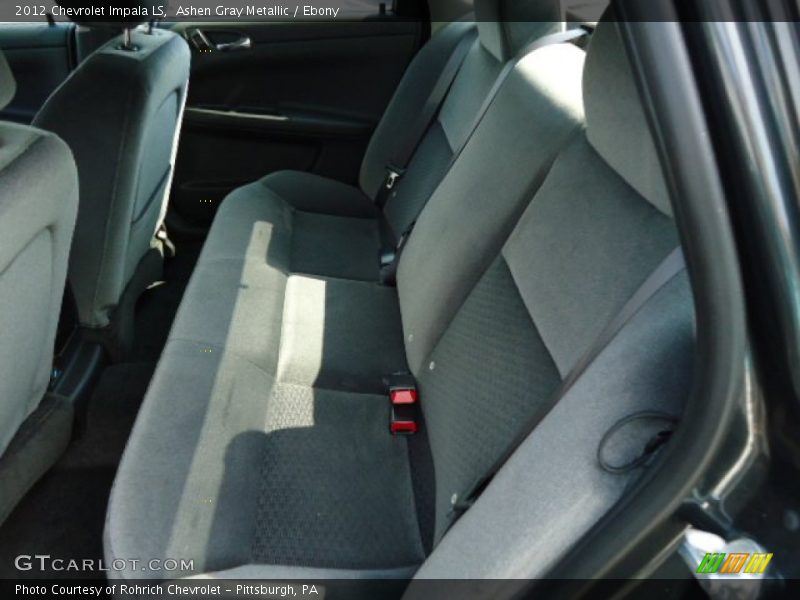 Ashen Gray Metallic / Ebony 2012 Chevrolet Impala LS