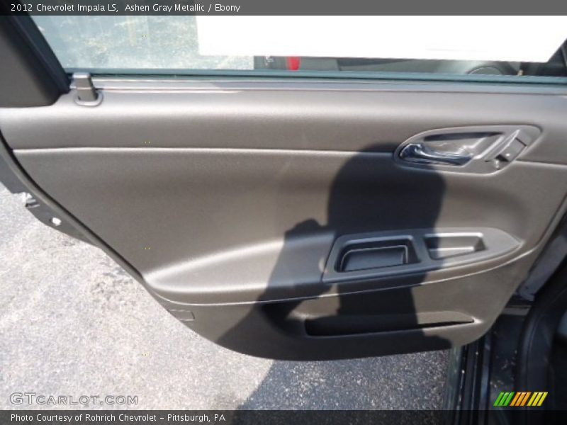 Ashen Gray Metallic / Ebony 2012 Chevrolet Impala LS