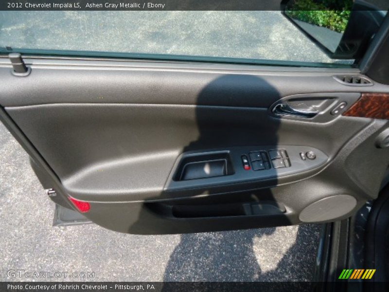 Ashen Gray Metallic / Ebony 2012 Chevrolet Impala LS