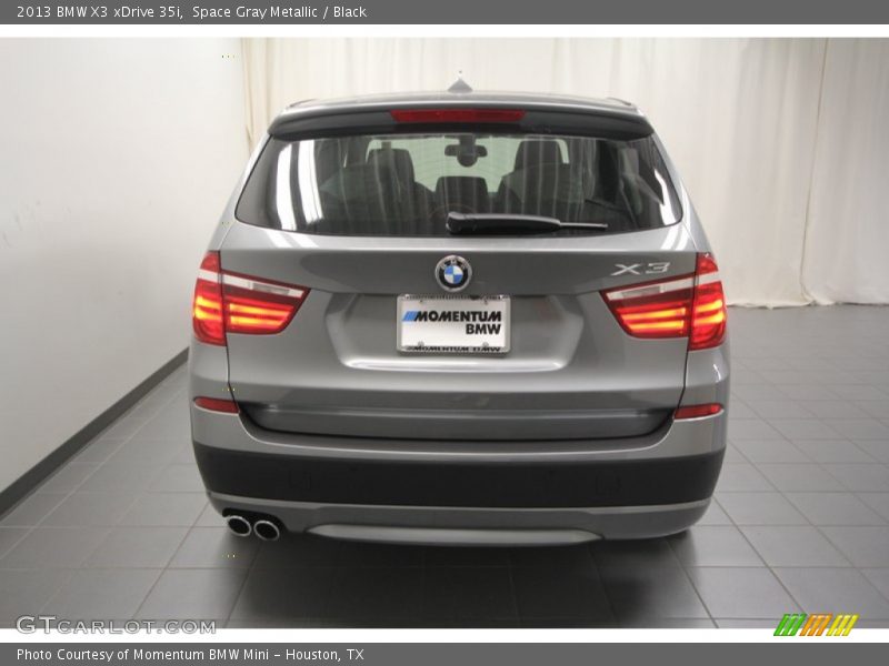 Space Gray Metallic / Black 2013 BMW X3 xDrive 35i