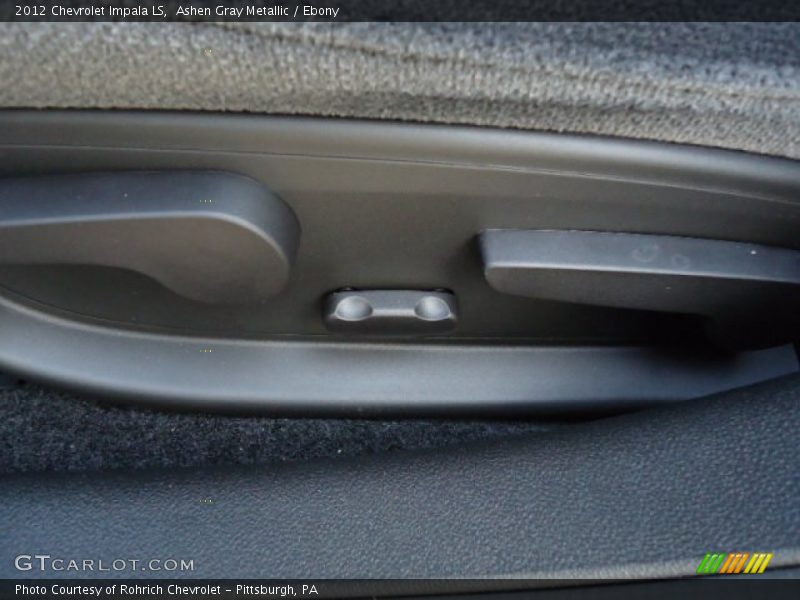 Ashen Gray Metallic / Ebony 2012 Chevrolet Impala LS