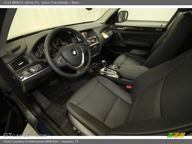 Space Gray Metallic / Black 2013 BMW X3 xDrive 35i