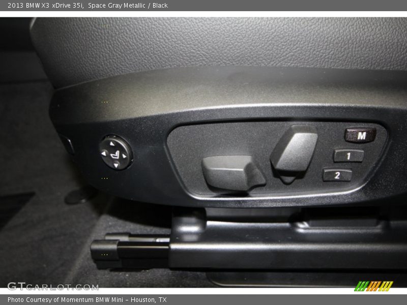Space Gray Metallic / Black 2013 BMW X3 xDrive 35i